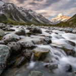 Trip to the Beas Stream Spring with a superb view on the mountain